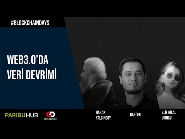 ODTÜ Blockchain Days - Data Revolution on Web3 